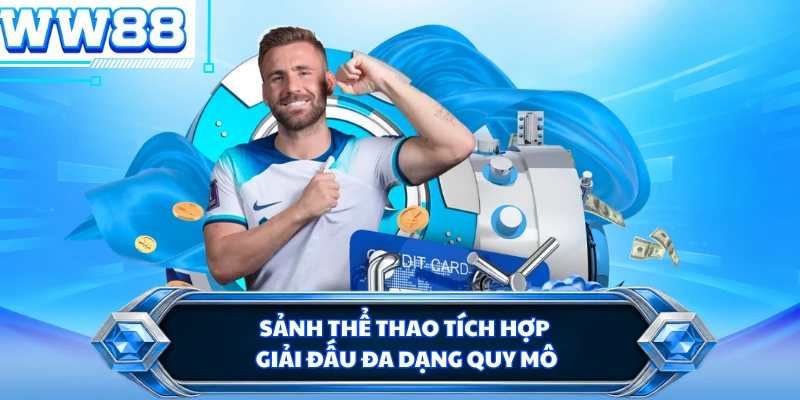 Sảnh thể thao tích hợp giải đấu đa dạng quy mô 